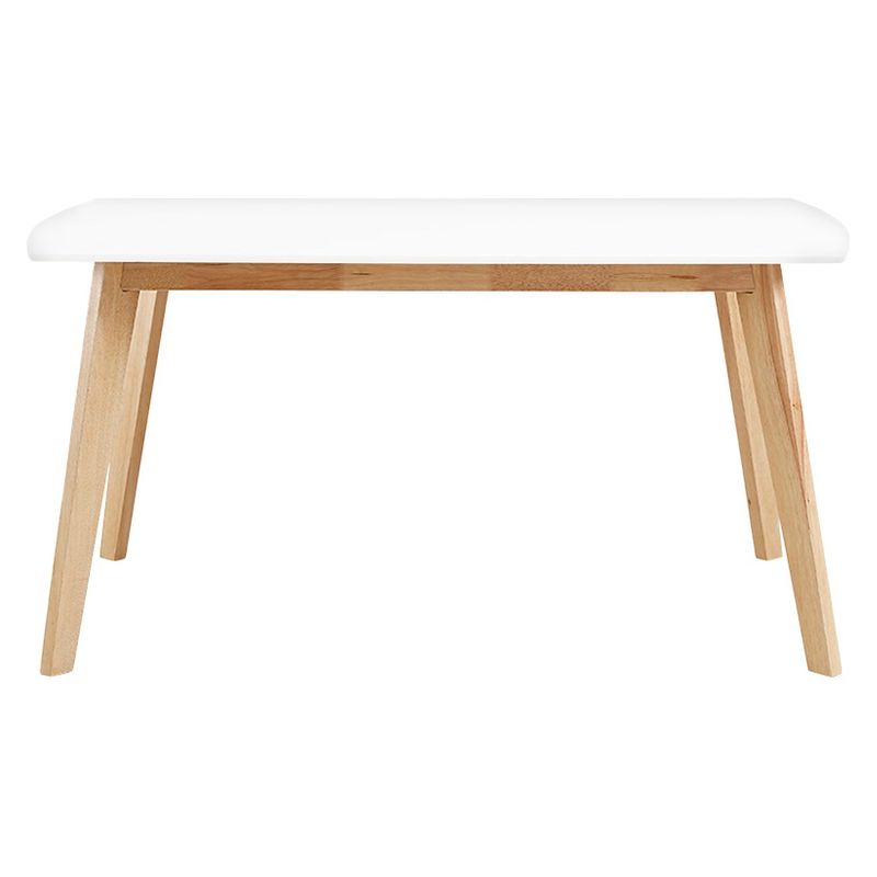 60" Retro Modern Wood Kitchen Dining Table - Saracina Home