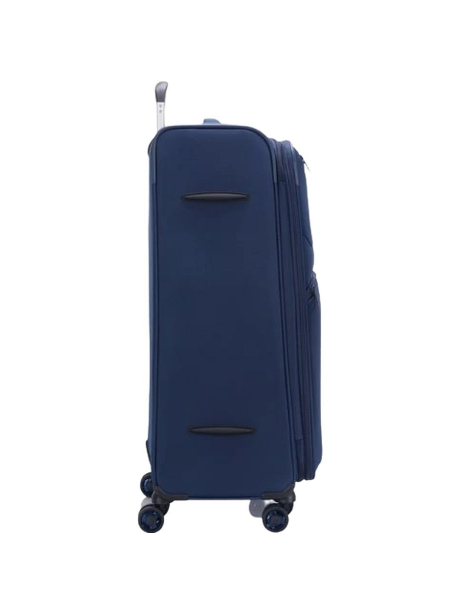 Jump Moorea 2 Navy 8 Wheels Large Soft Cabin Trolley Bag Set of 2