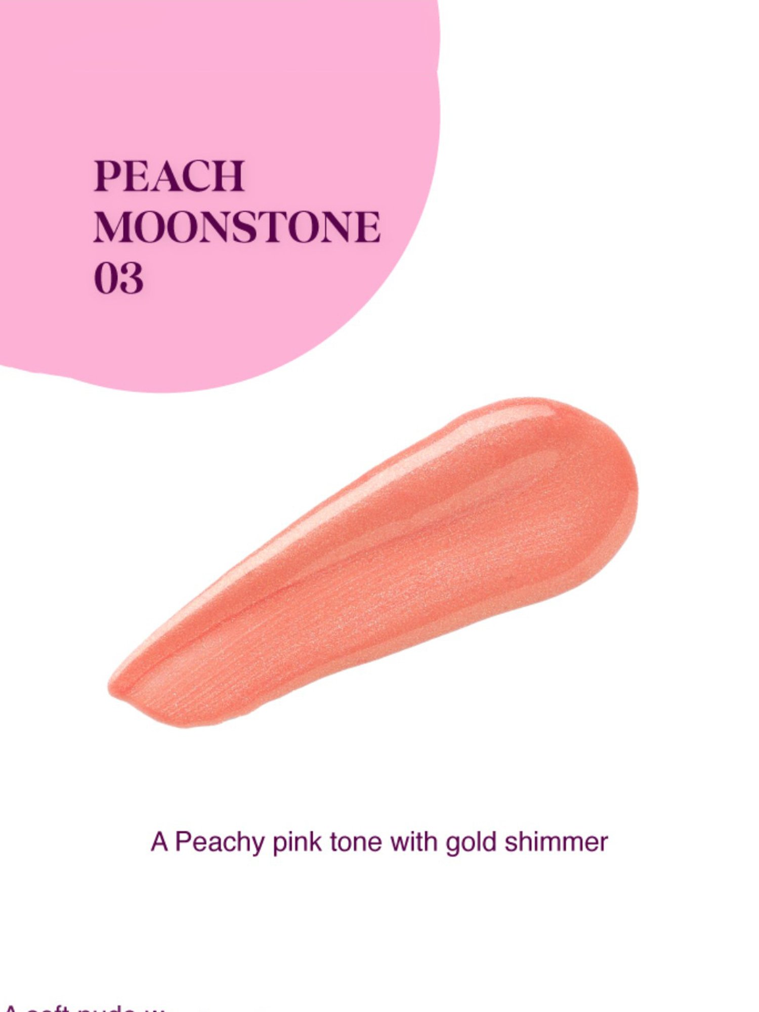 Typsy Beauty Crystal Crush Plumping Gloss XL Peach Moonstone 03 - 7 ml
