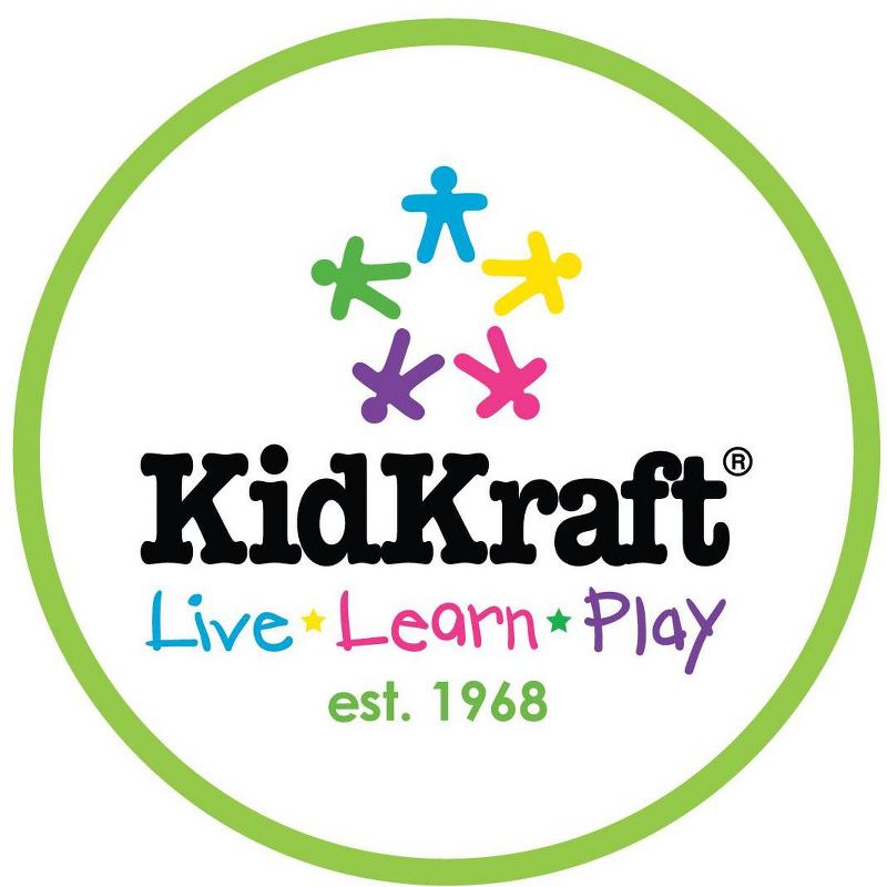 KidKraft Children's Bookcase with Reading Nook and Cushions, Espresso | 14231