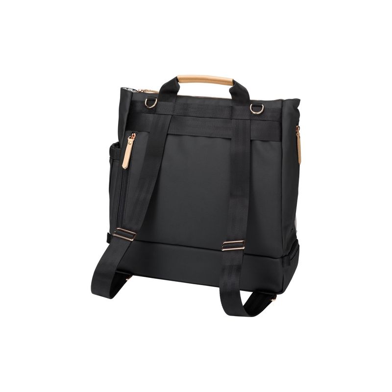 Petunia Pickle Bottom Pivot Diaper Bag- Sand/Black