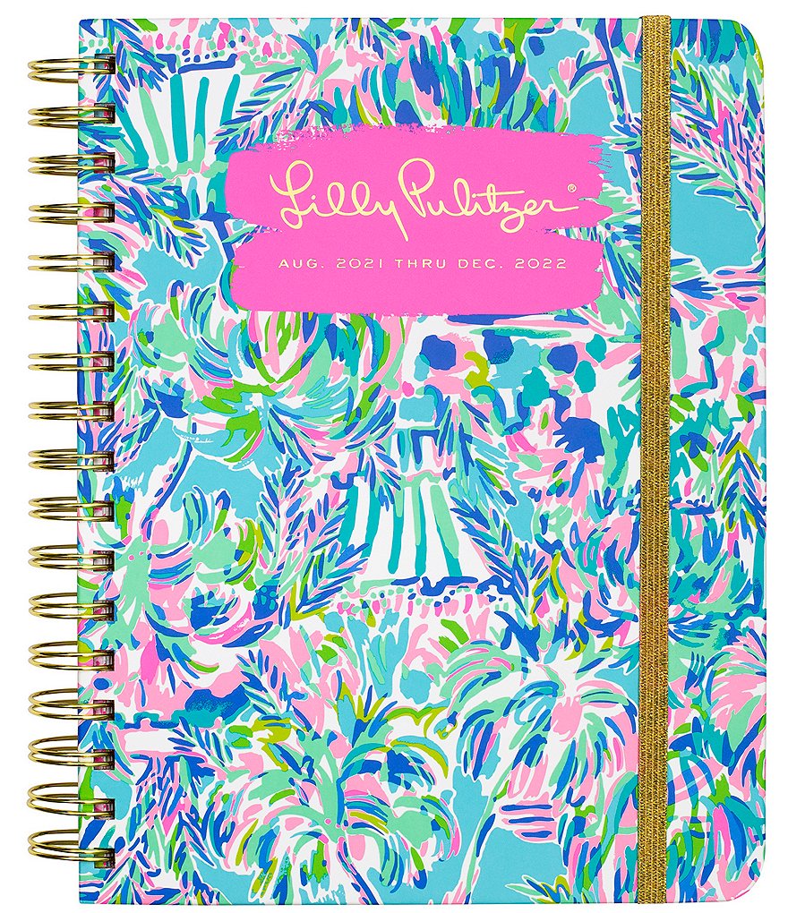 Lilly Pulitzer Cabana Cocktail 17 Month Large Agenda