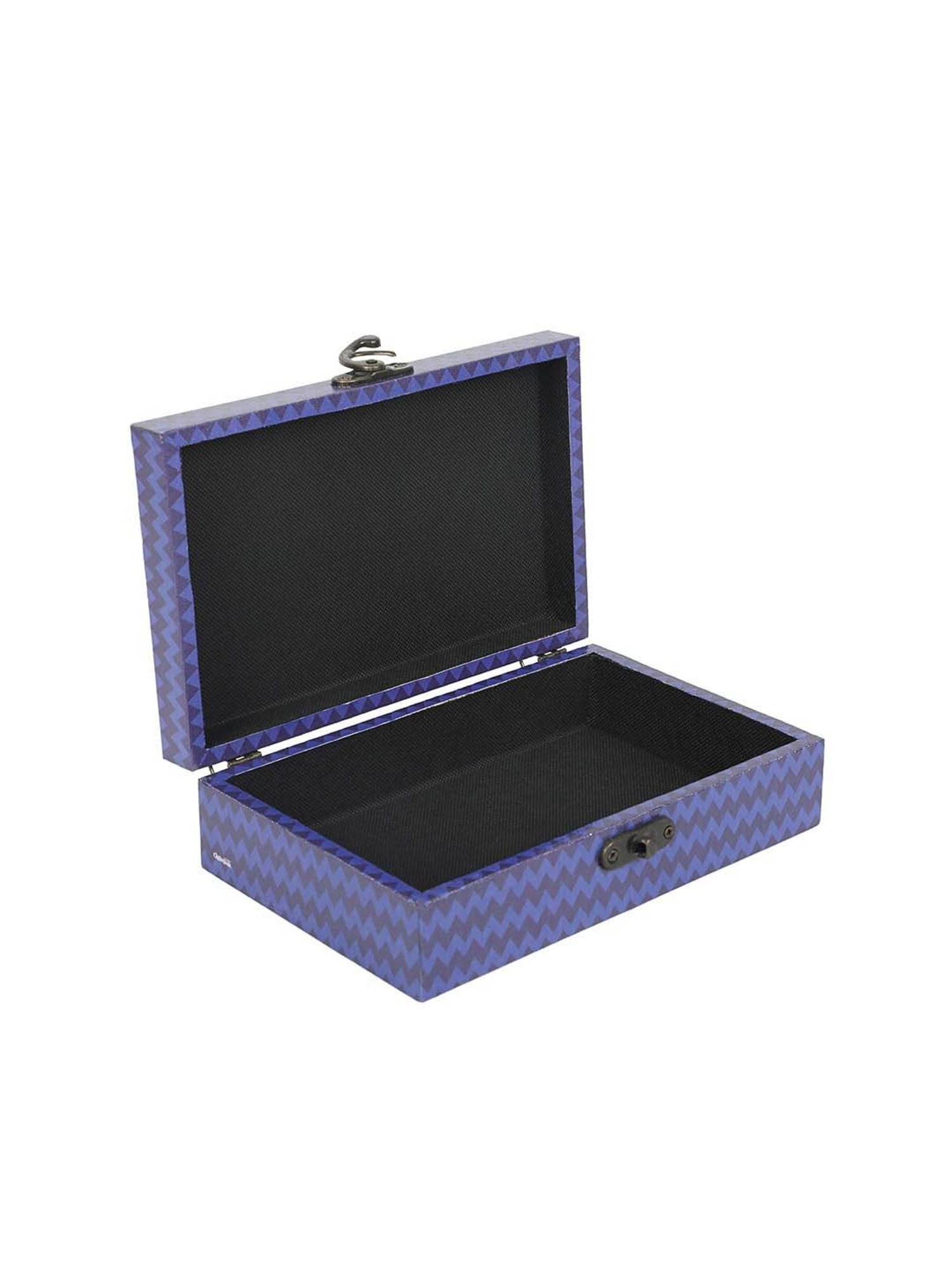 Chumbak Live To Travel Purple Storage Box - Set of 1