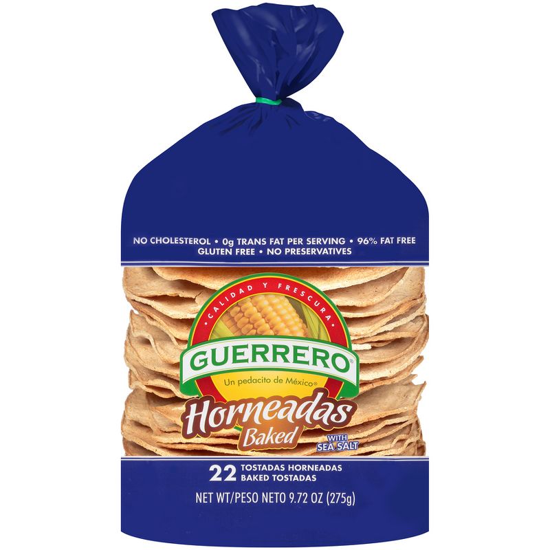 Guerrero Gluten Free Baked Toastadas - 22ct