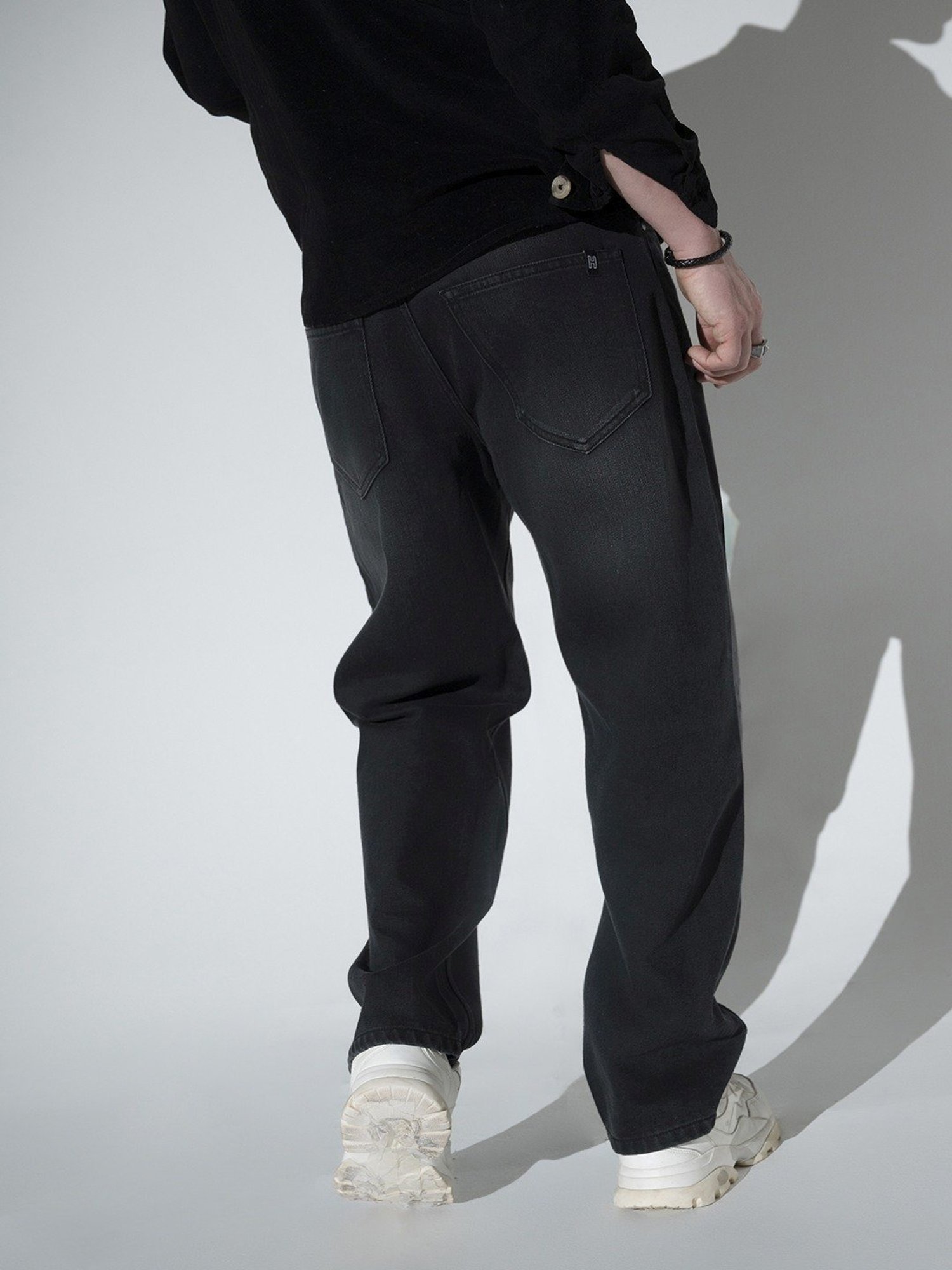 Hubberholme Black Relaxed Fit Jeans