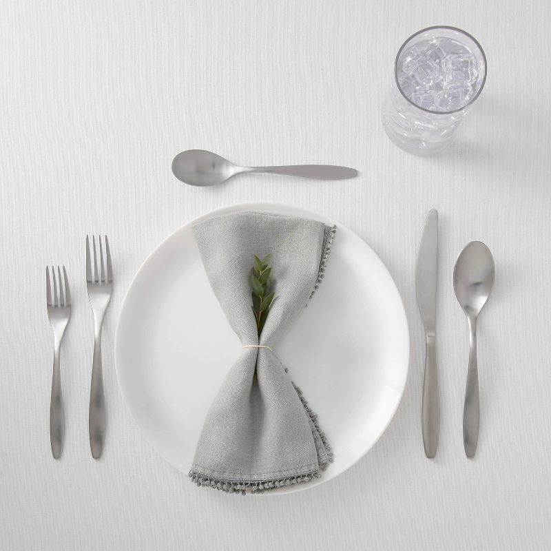 Gourmet Settings 20pc Twist Flatware Set