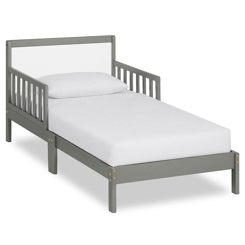 Wood Brookside Toddler Bed in Steel Grey - Dream On Me