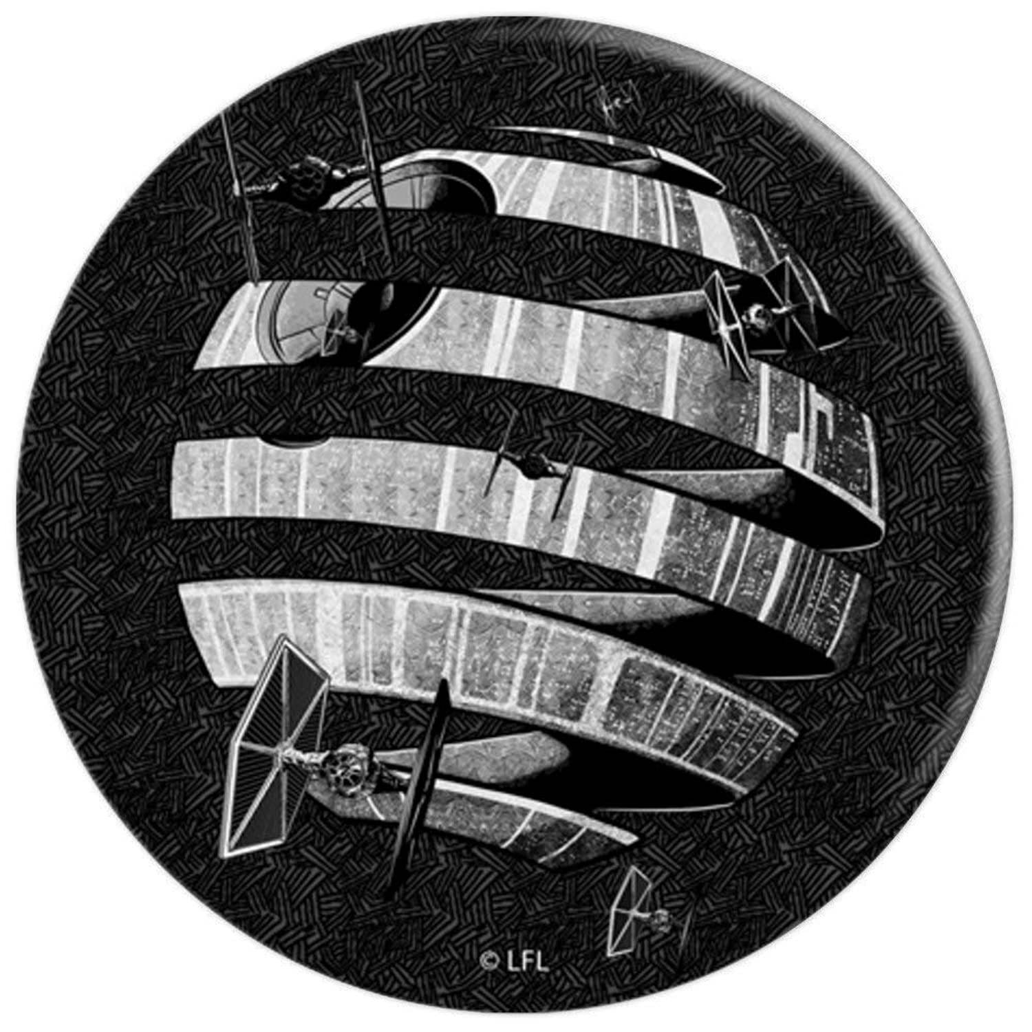 Star Wars Death Star Stylized PopSockets Grip and Stand for Phones and Tablets