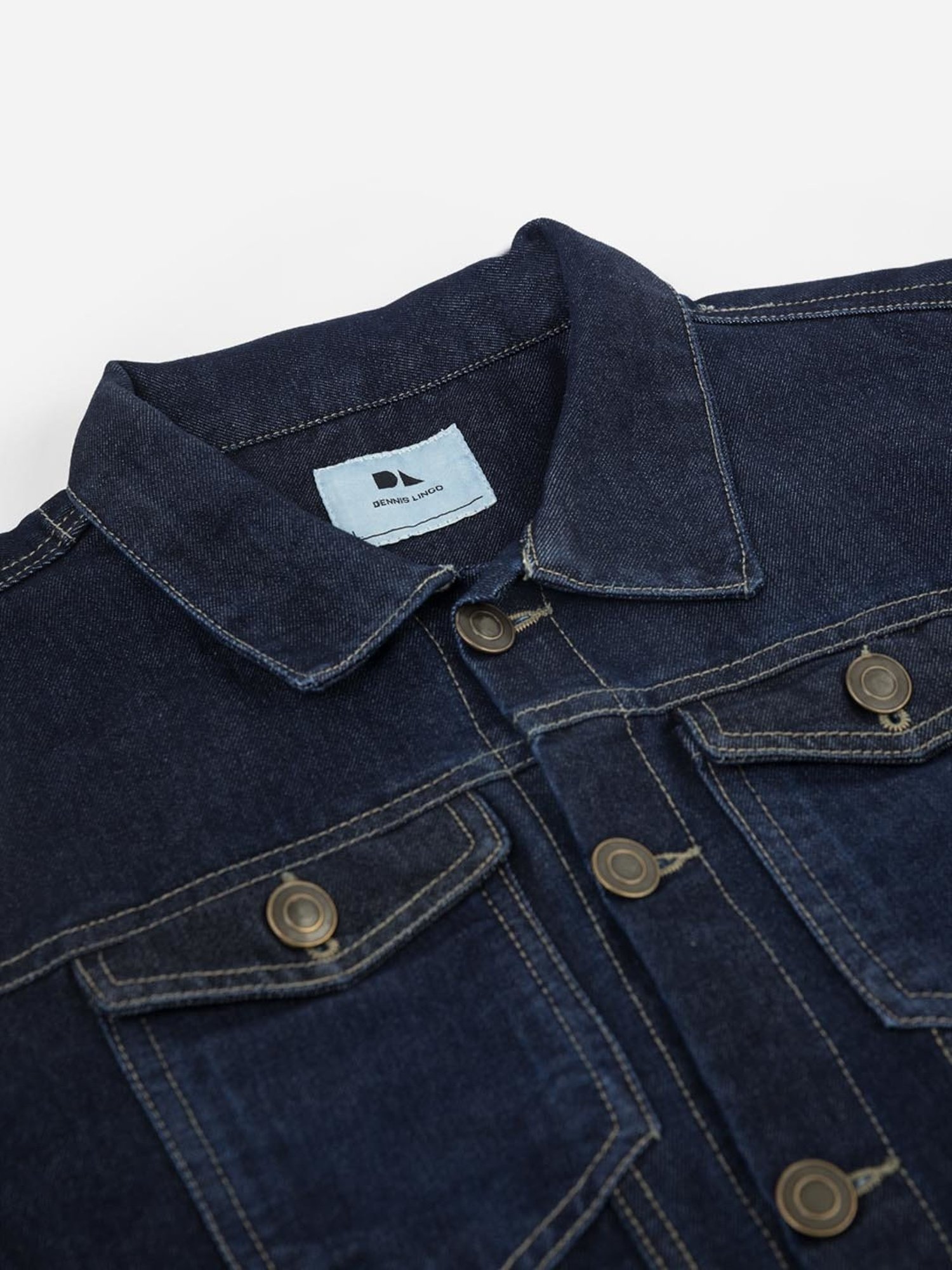 Dennis Lingo Midnight Blue Regular Fit Denim Jacket