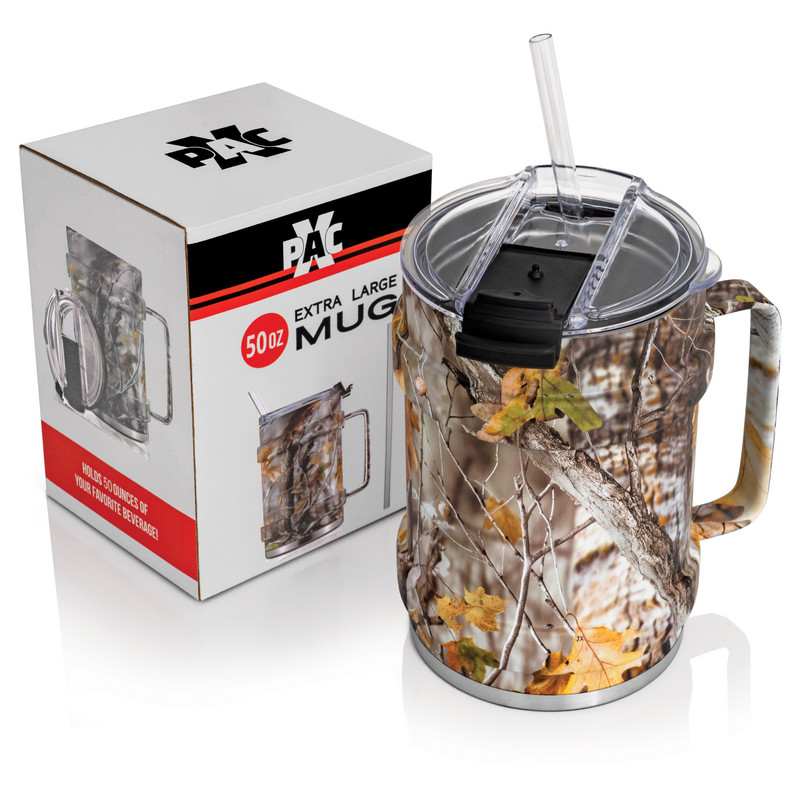 X-PAC 25.4oz Double Wall Stainless Steel Vacuum Bottle in Camo
