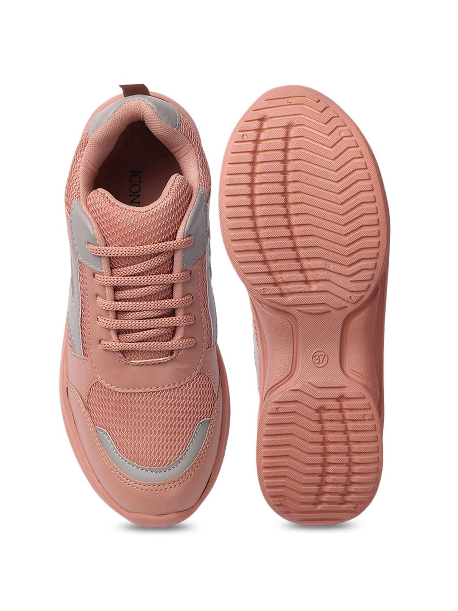 Iconics Women's Peach Running Shoes