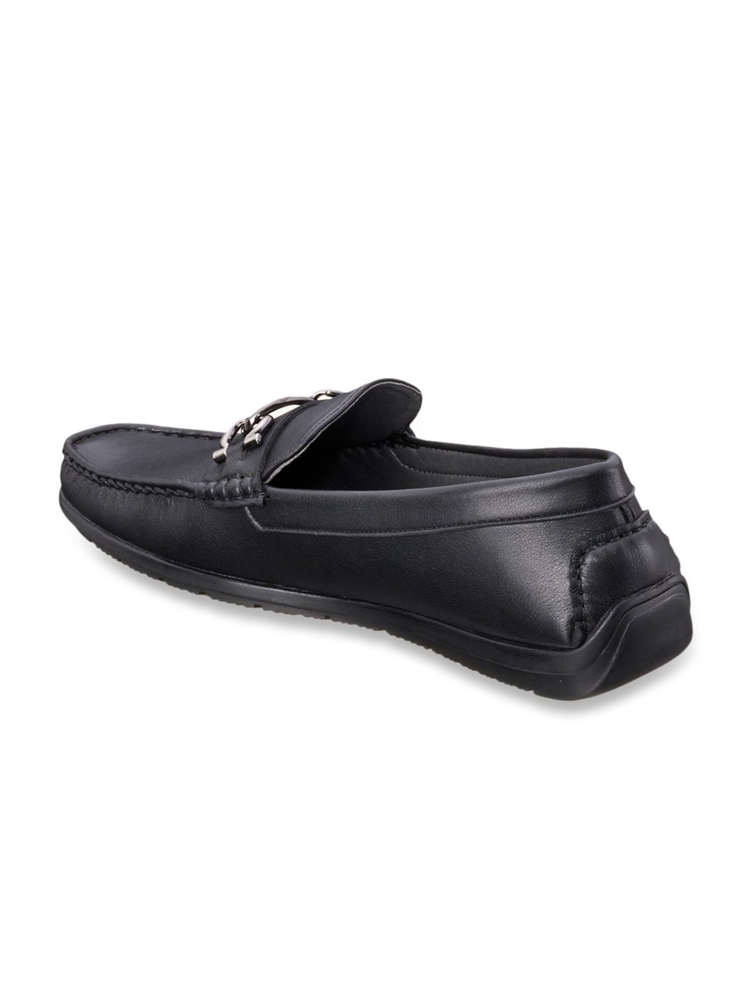 Duke Men's Black Casual Loafers
