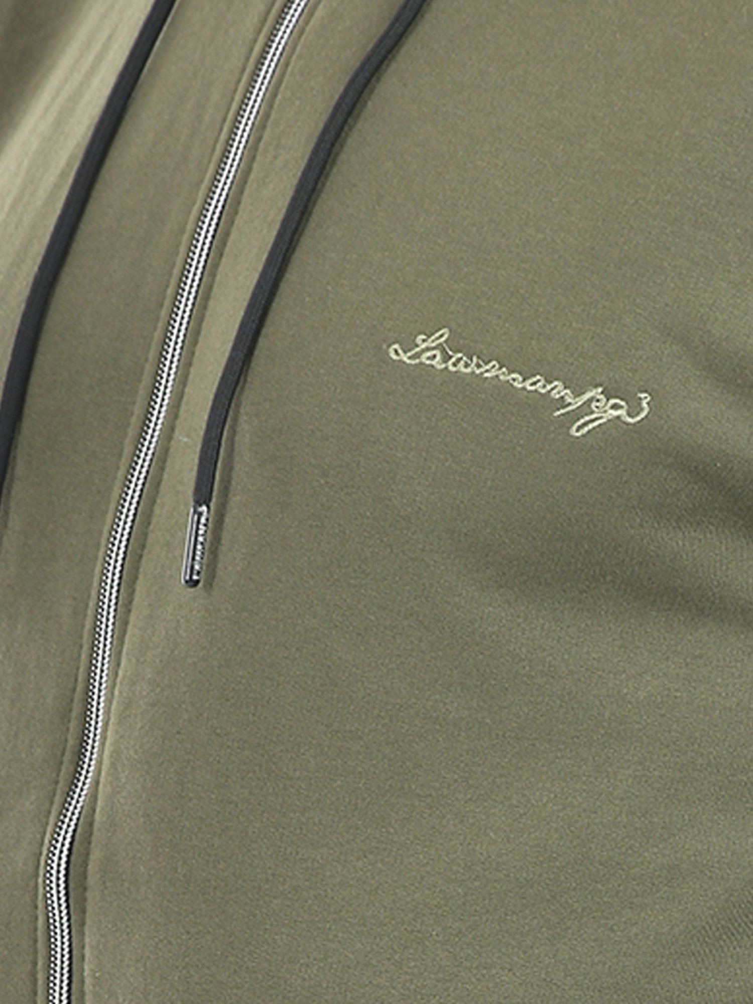 Lawman Pg3 Green Regular Fit Cotton Sweatshirt