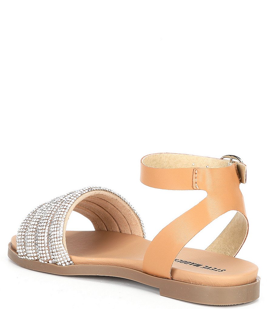 Steve Madden Girls' J-Drips Rhinestone Embellished Sandals (Youth)