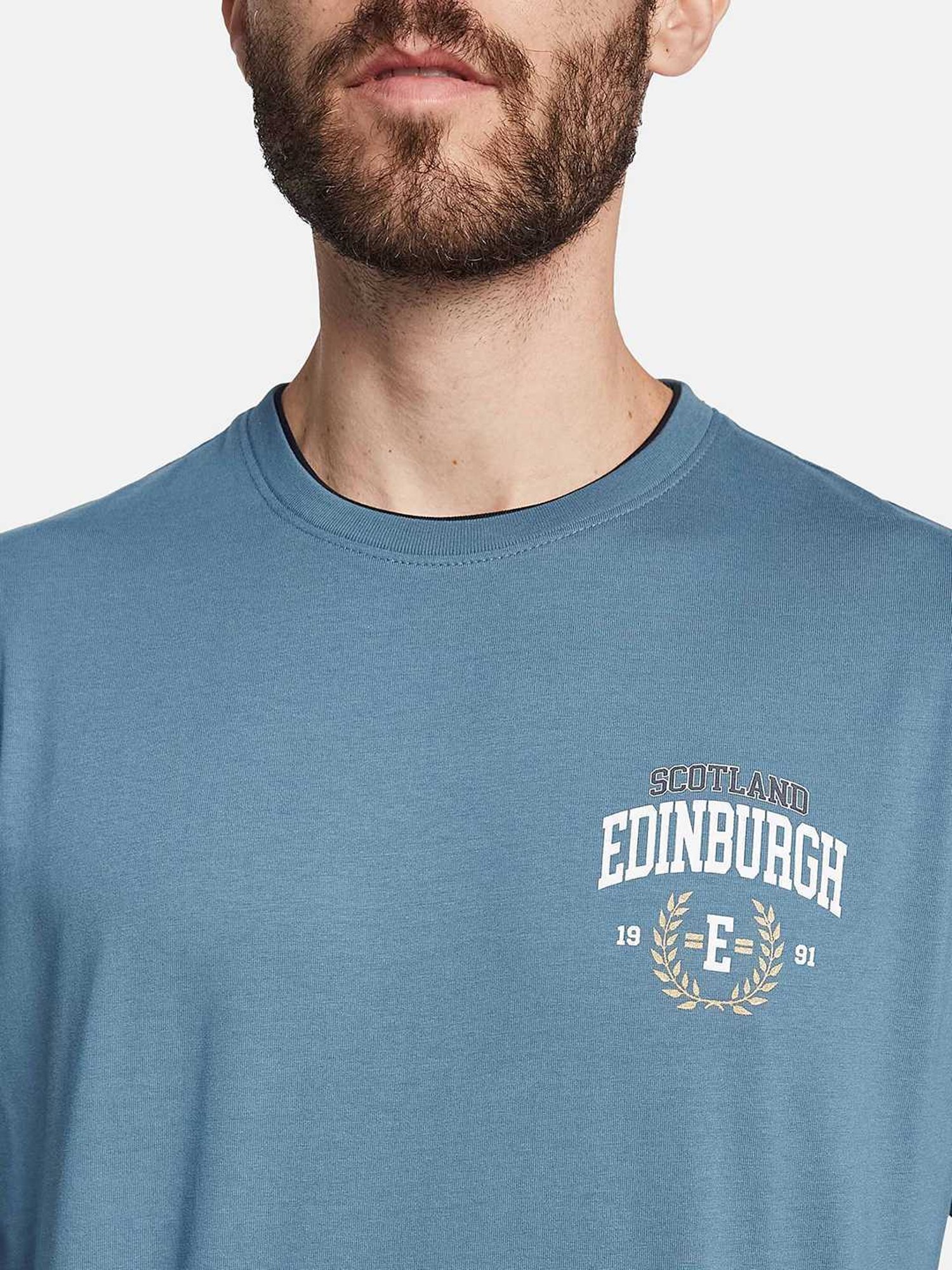 Octave Nile Regular Fit Printed T-Shirt