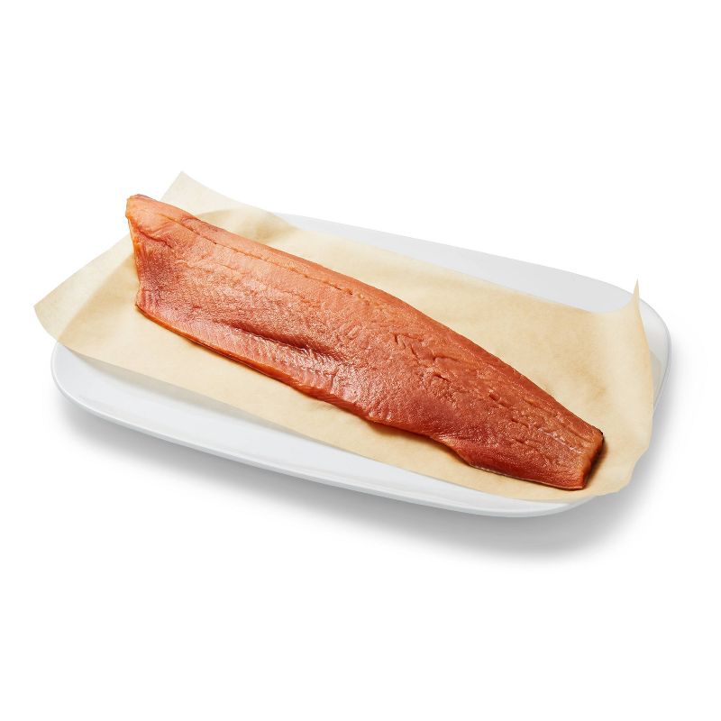 Alaska Keta Salmon Skin On Full Side Fillet - Frozen - 24oz - Good & Gather™