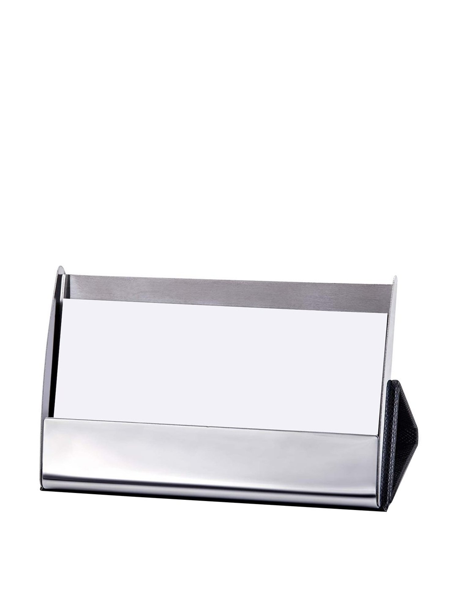 Sheaffer Black Metal Ballpoint Pen with Card Holder