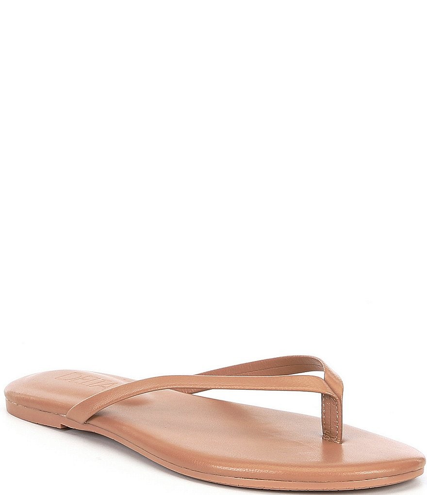 Deltan Hula Leather Thong Sandals