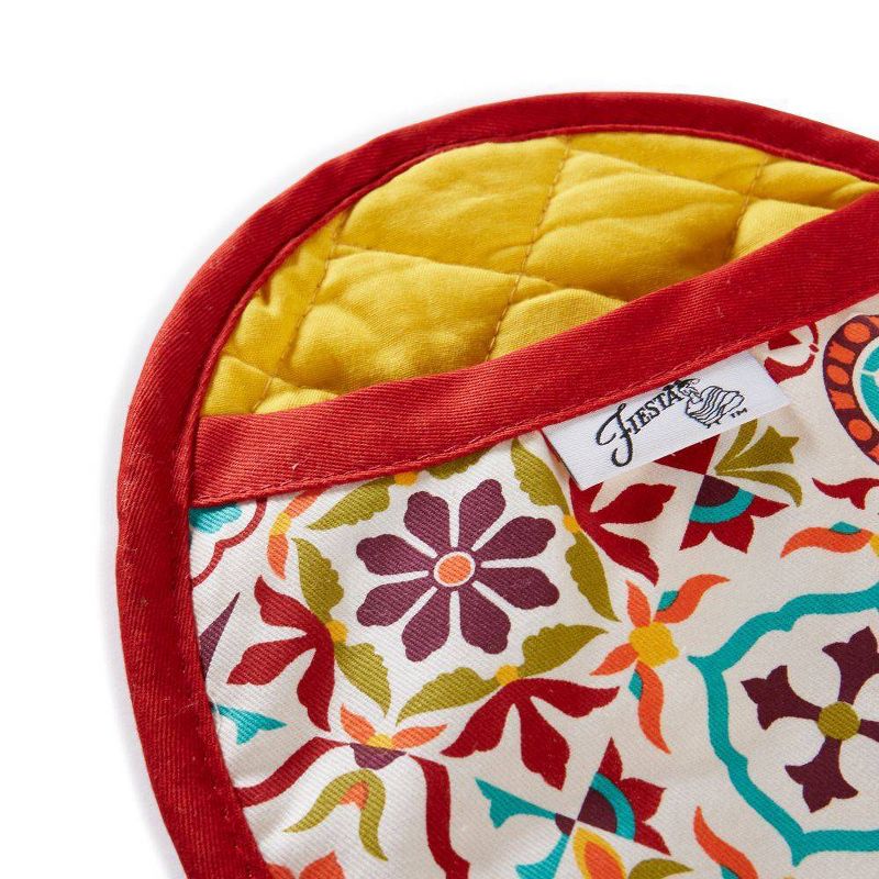 Fiesta Worn Tiles Oven Mitt + Pot Holder - Fiesta