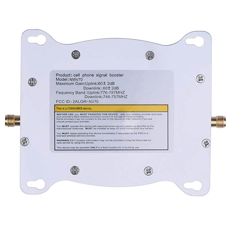 Cell Phone Signal Booster 4G LTE Cellular Signal Booster Cell Phone Booster Band 13 700MHz Signal Amplifier Repeater Extenders Signal Booster for Home - Boost 4G Data & Voice