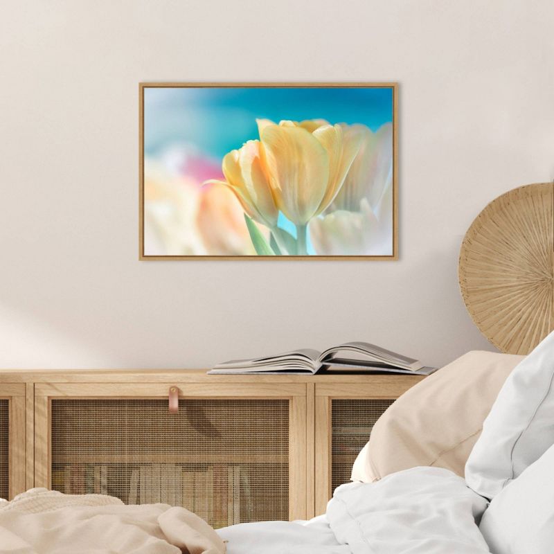 23" x 16" Magical by Dina Marie Framed Canvas Wall Art - Amanti Art