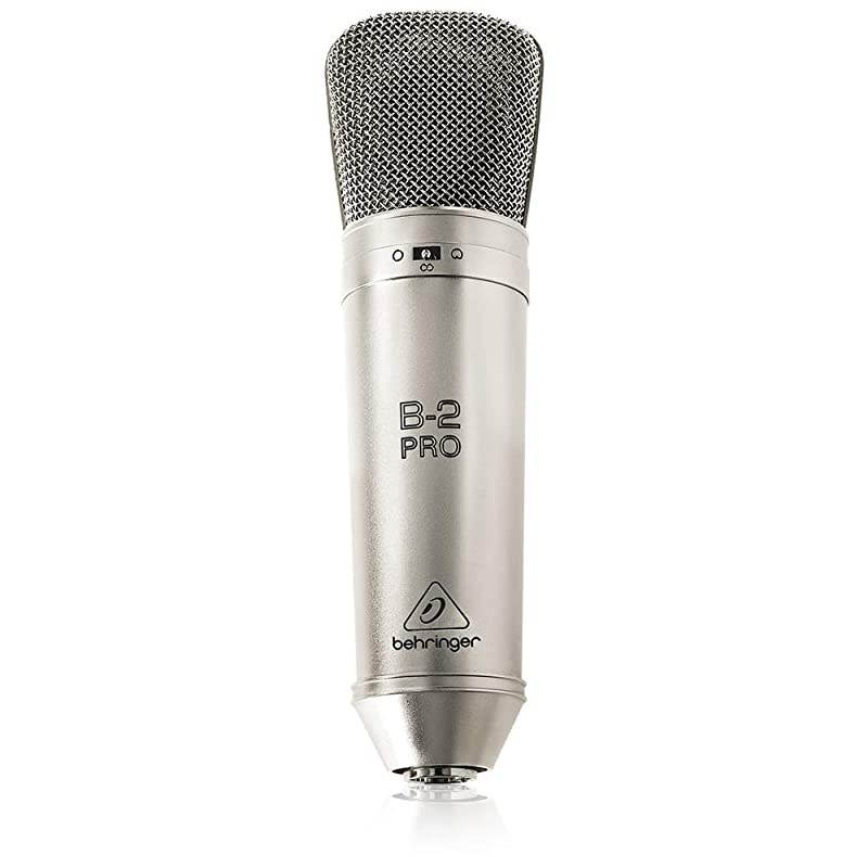 B-2 PRO Professional Gold-Sputtered Large Dual-Diaphragm Studio Condenser Microphone