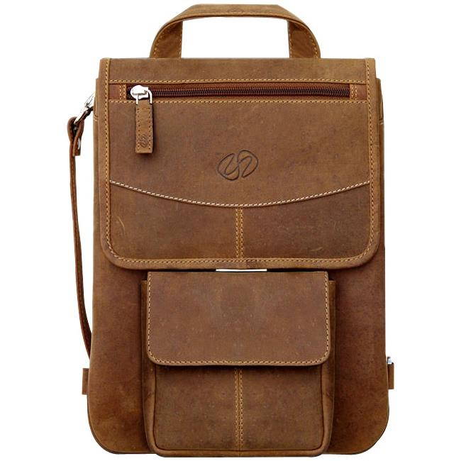 MacCase Premium Leather iPad Flight Jacket w/ Backpack Option
