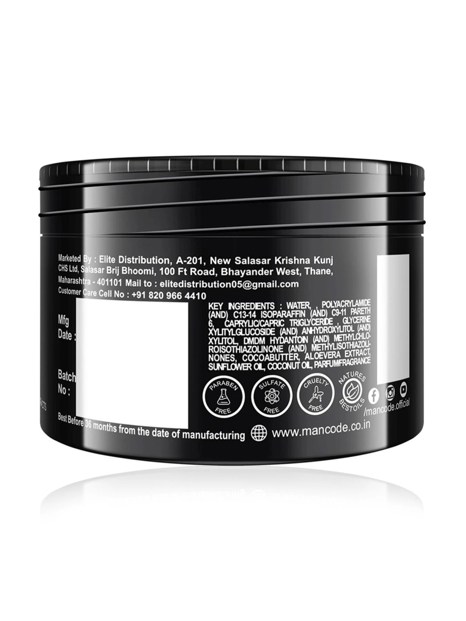 Mancode Cocoa Butter Body Yogurt - 100 gm