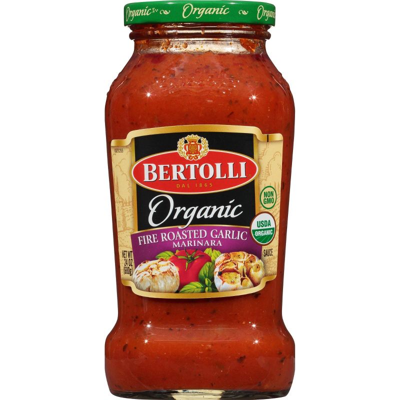 Bertolli Organic Fire Roasted Garlic Marinara Pasta Sauce - 24oz