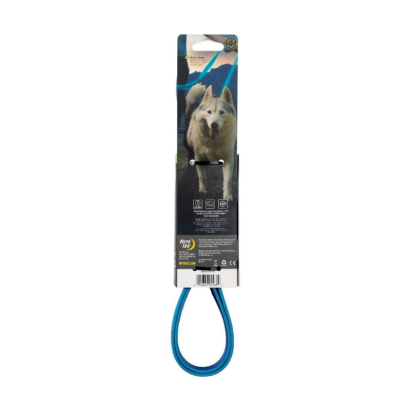 Nite Ize Nite Dog Rechargeable LED Dog Leash - Blue/Blue
