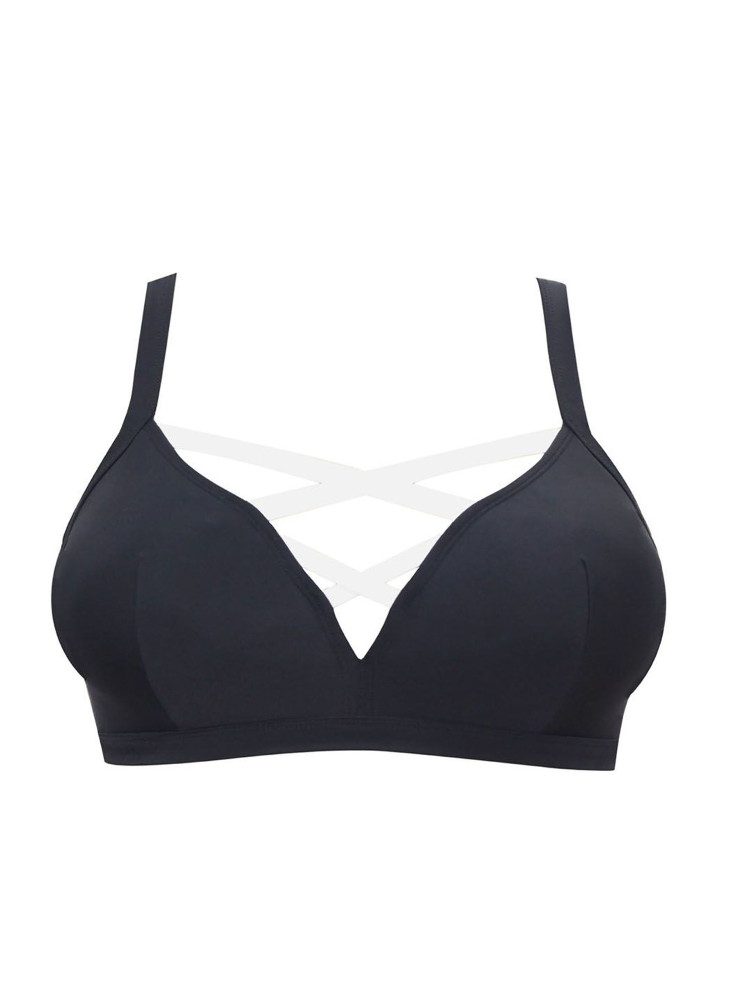 PARFAIT Black & White Swim Top