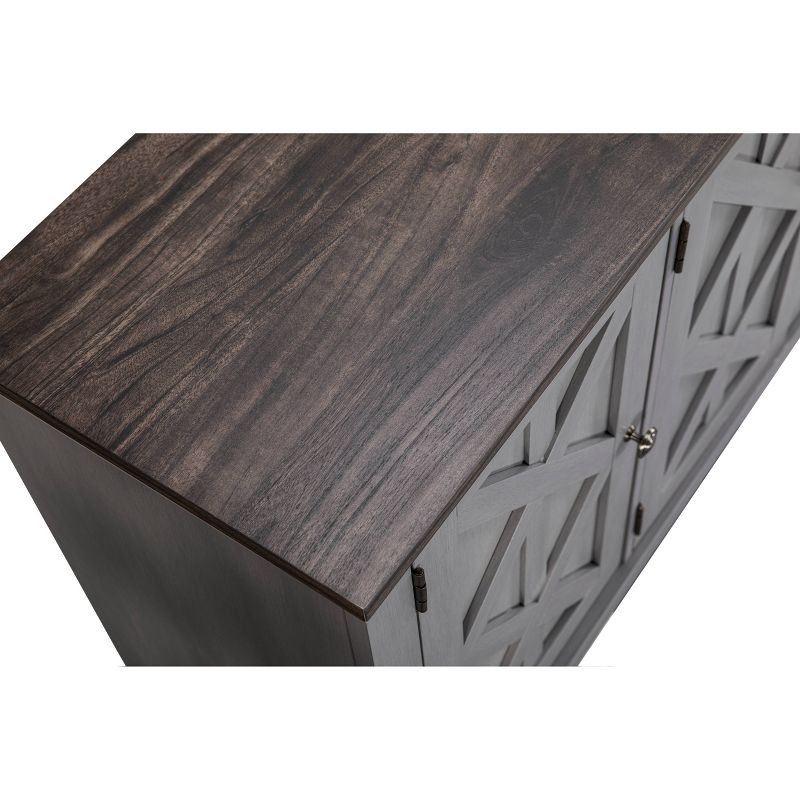 TV Stand for TVs up to 55" Gray - Home Essentials