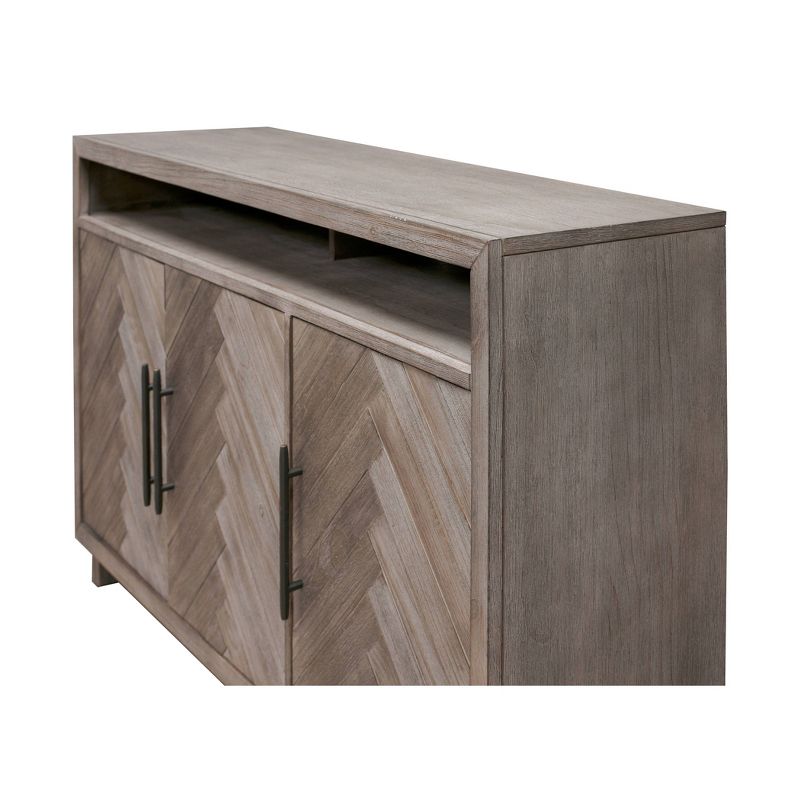 60" Palisades Deluxe Console Gray - Martin Furniture