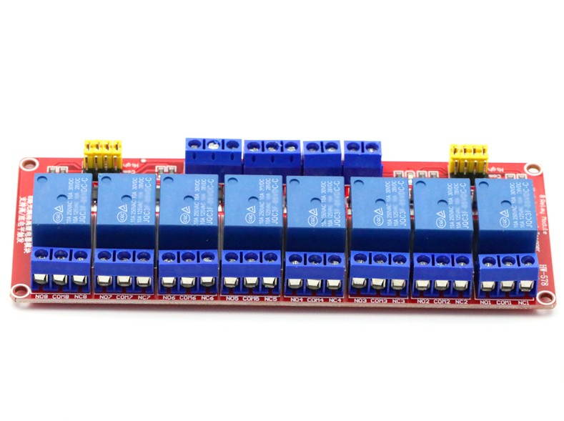 8-Channel Relay Module 5V H/L High and Low Level Trigger with Optocoupler for Arduino AVR PIC