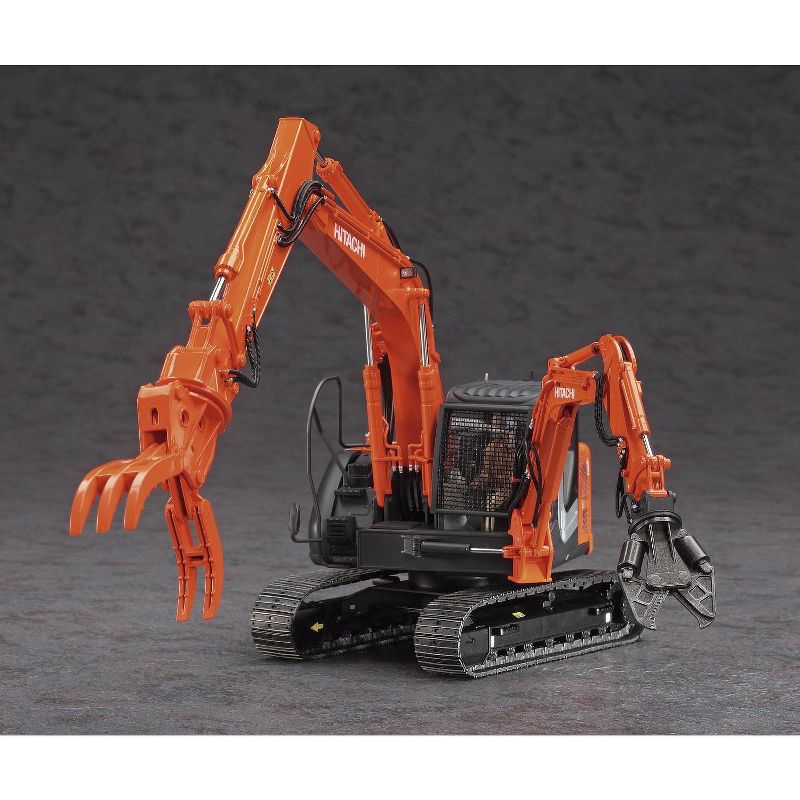 Hasegawa Hitachi Construction Machinery Double Arm Working Machine Astaco Neo 1/35 Scale Model Kit