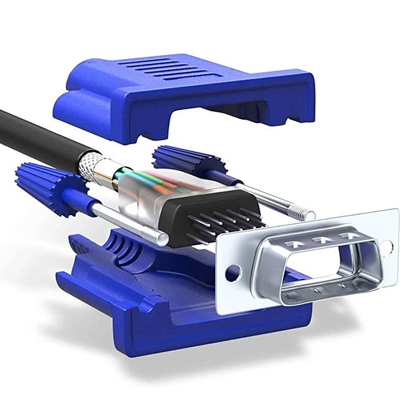 VGA to VGA Monitor Cable HD15 Male to Male for TV Computer Projector (1.5 Feet)