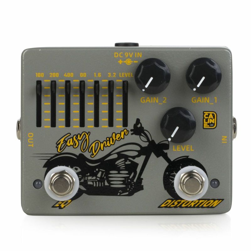 CALINE DCP-04 EASY DRIVER Distortion + EQ 2-in-1 Pedal!