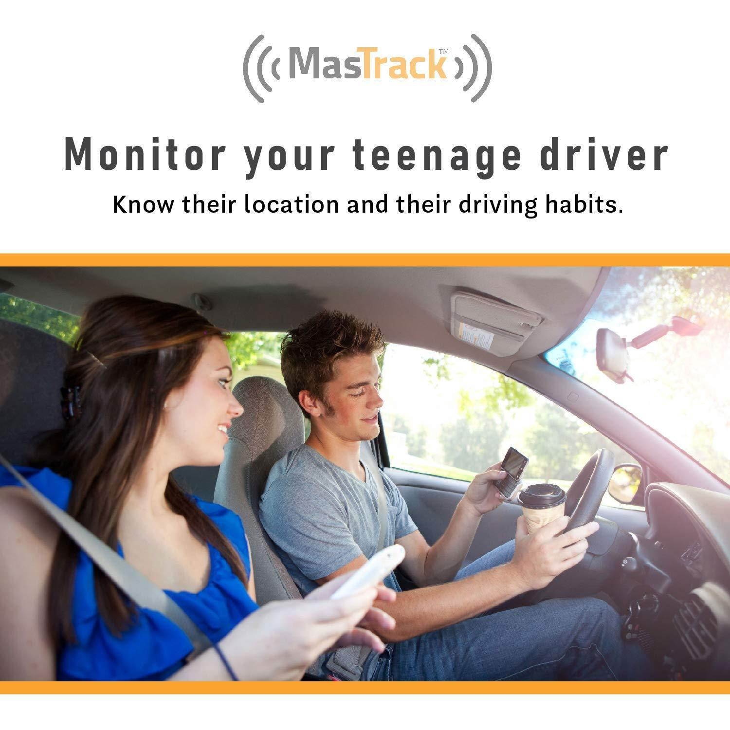 MasTrack MT_OBD Live GPS Vehicle Tracker with Engine Diagnostics