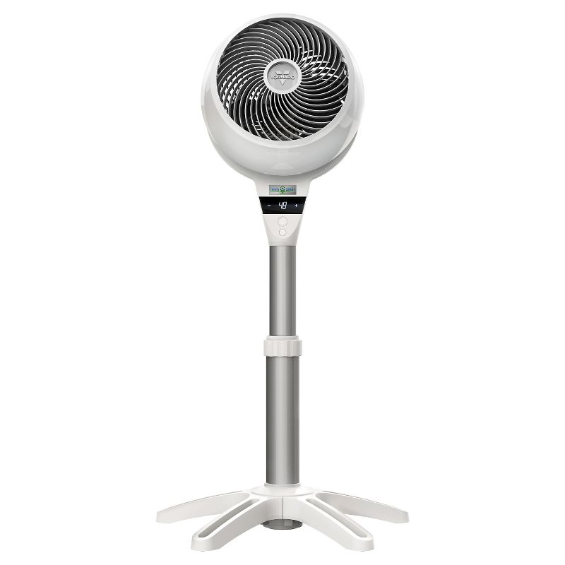 Vornado 6803DC Energy Smart Air Circulator Pedestal Fan with Remote White