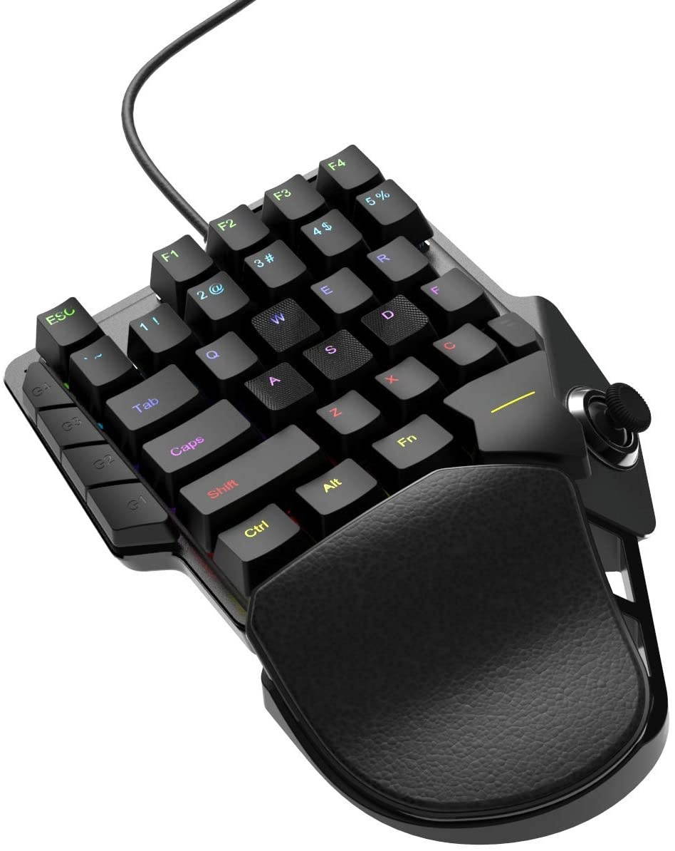 NEXiLUX Pro Gaming Keyboard and Mouse Combo Compatible with Playstation 4, Playstation 3, Xbox One, Xbox 360, Switch, Switch Lite and PC, NXL-95237