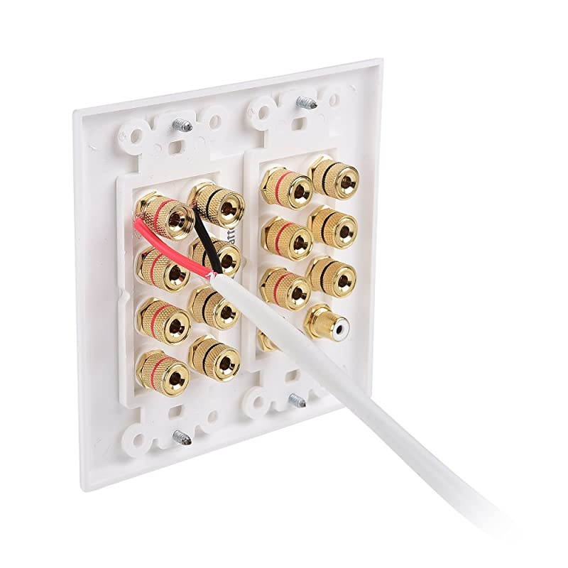 16 AWG CL2 in Wall Rated OxygenFree Bare Copper 2 Conductor Speaker Wire Speaker 100 Feet