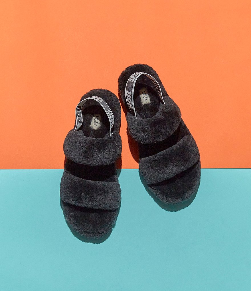 UGG&reg; Oh Yeah Fur Slides