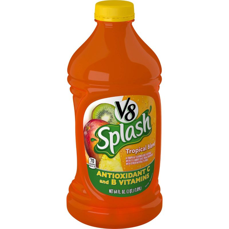 V8 Splash Tropical Blend Juice - 64 fl oz Bottle