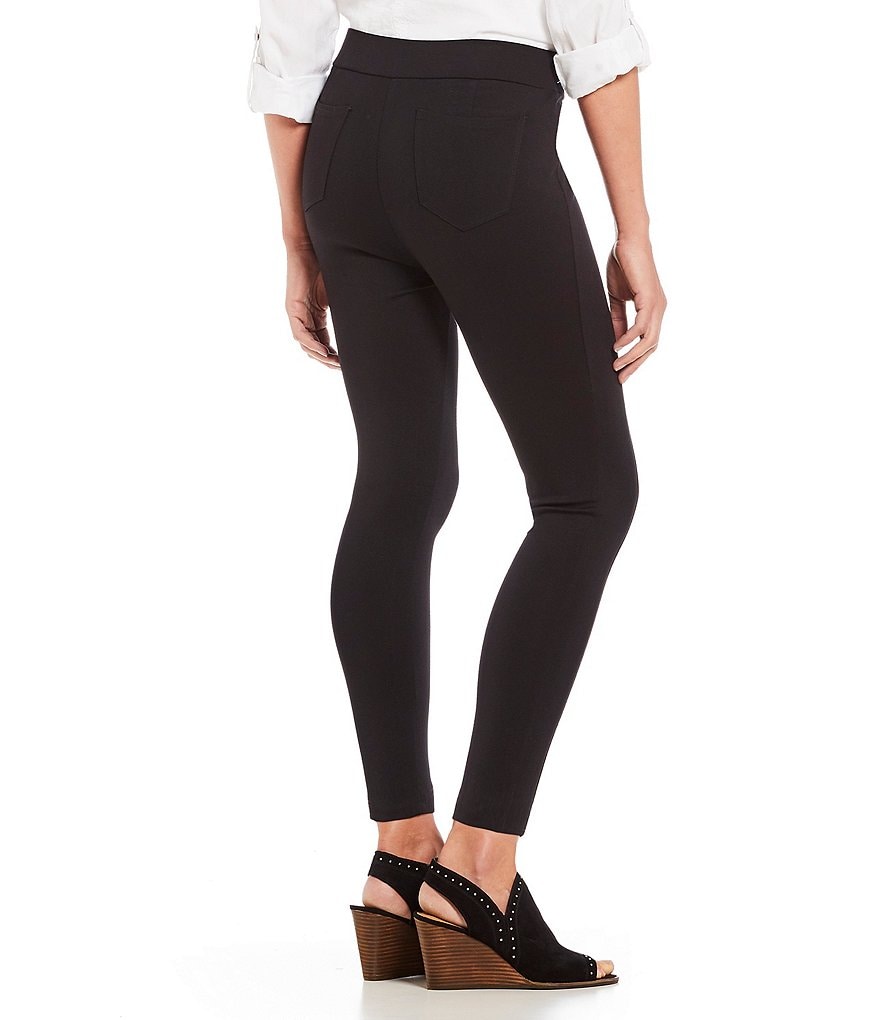 Intro Petite Size Bella Solid Double Knit Slim Her Leggings