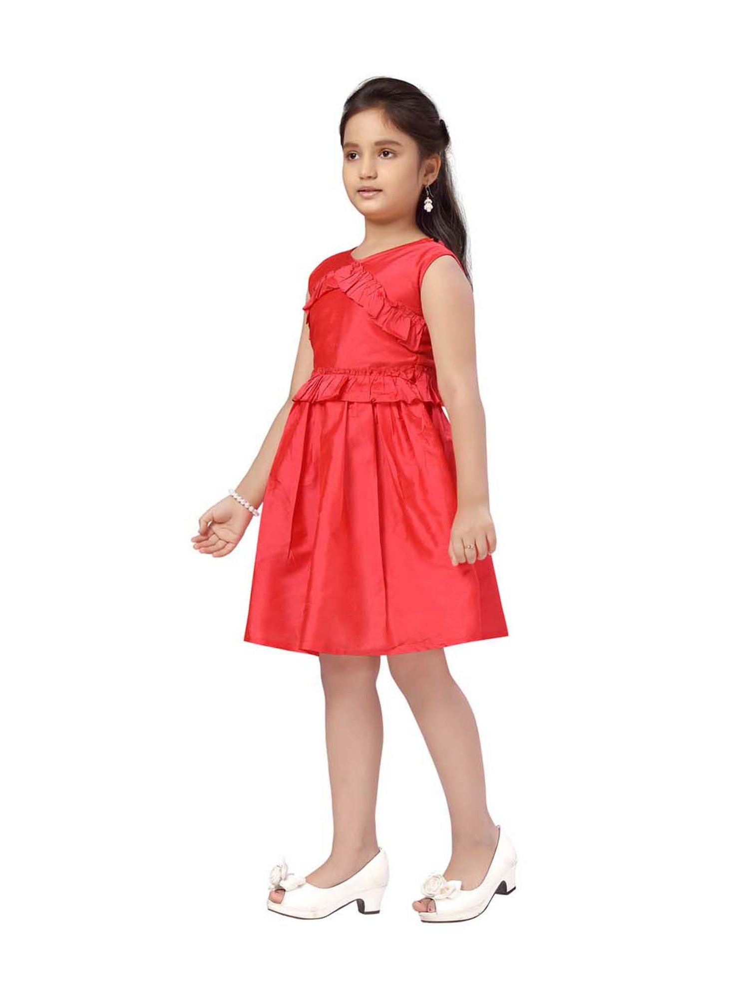 Aarika Kids Gajri Regular Fit Frock