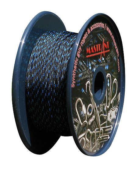 Mastrant MP02100 2 mm Diameter Mastrant-P Braided Rope w/ Twisted Core - 100 Meter Length