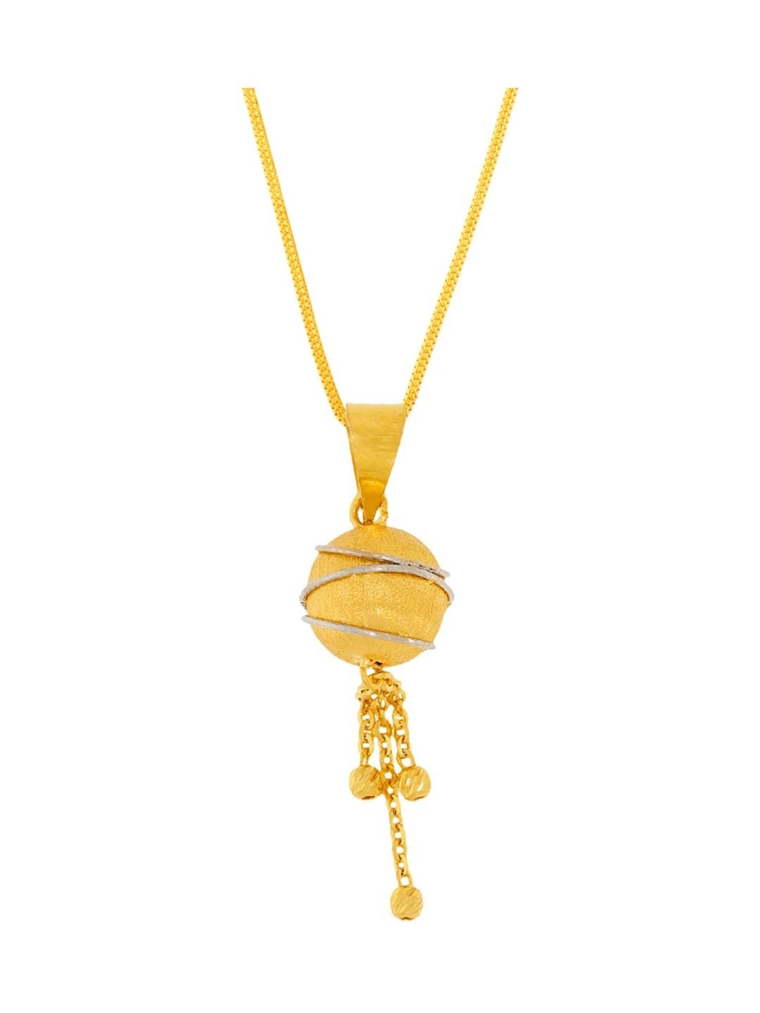 Joyalukkas 22k Love Embrace Gold Pendant