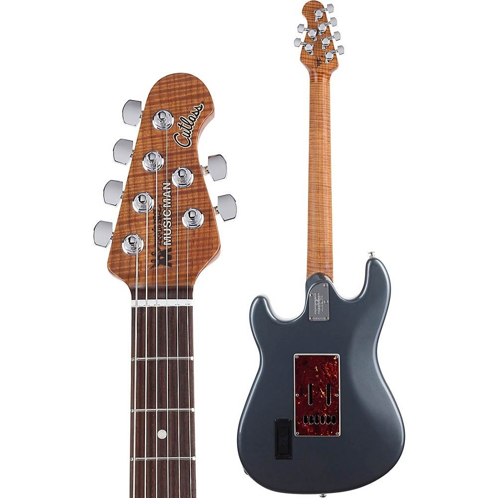 Ernie Ball Music Man Cutlass RS SSS Rosewood Fingerboard Electric Guitar Charcoal Frost