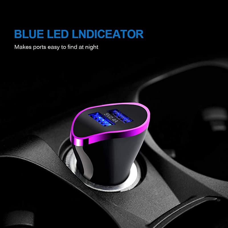 Type C Wall Charger Car Charger  USB Charging Block Plug+ 2PC Fast USB C Cable 6ft for Samsung Galaxy Note 10 S20+ S10 S9 A50 A10E A20E A51 A20S A01 LG Stylo 5 6 Moto G8 G7 Google Pixel 3a