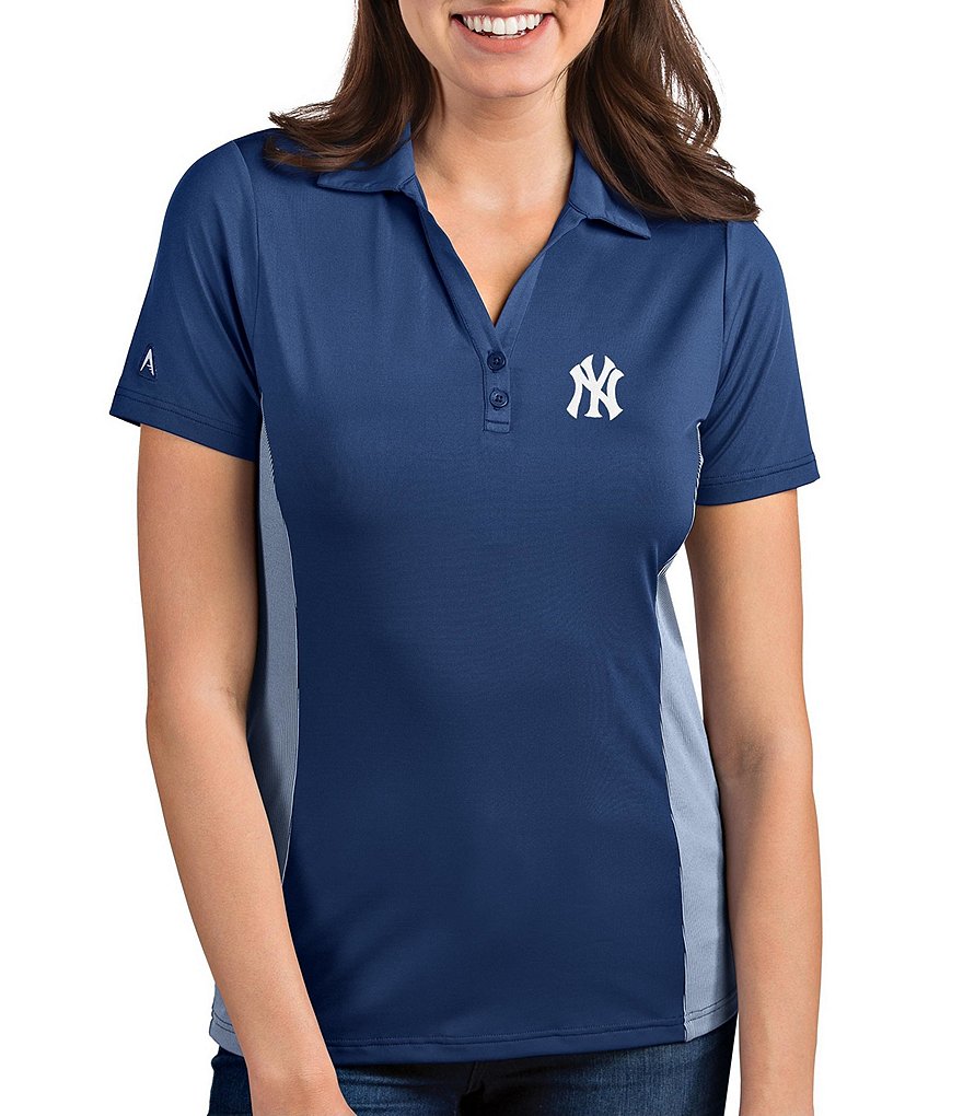 Antigua Women's MLB Venture Short-Sleeve Polo Shirt